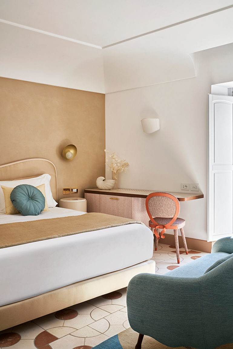 Cristina Celestino signe une collection capsule de sept chambres pour l'hôtel Palazzo Avino