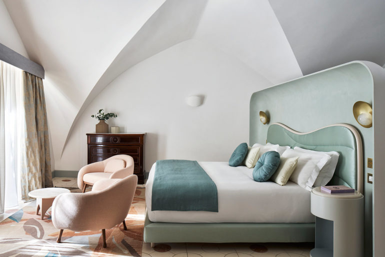 Cristina Celestino signe une collection capsule de sept chambres pour l'hôtel Palazzo Avino