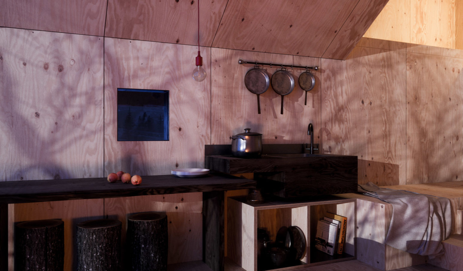 la cabine refuge hors réseau living8 Hors réseau au refuge de montagne