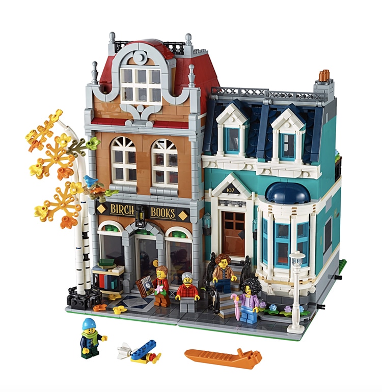 Ensemble de la librairie LEGO