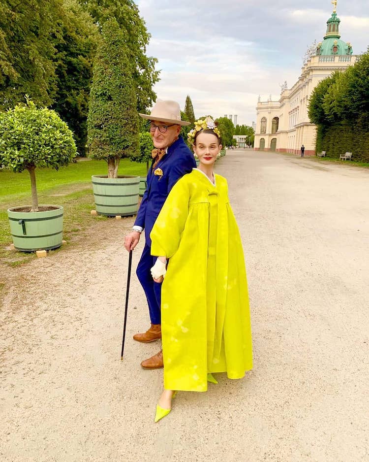 Icônes de mode d'amis âgés