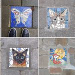 Un effort artistique à Bruxelles installe des mosaïques personnalisées à l’extérieur de votre maison – les gens choisissent des portraits de leurs chats