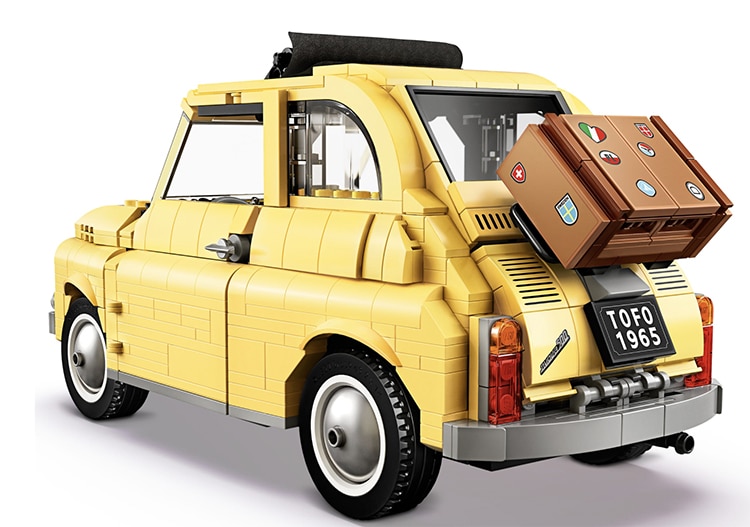 Ensemble LEGO Fiat 500