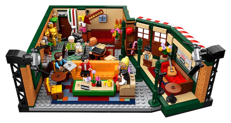 Ensemble LEGO Friends Central Perk