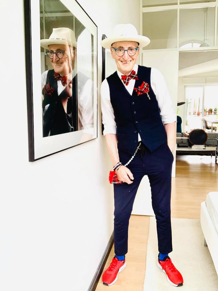 Icônes de mode d'amis âgés