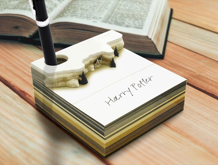 Triade Omoshiroi Harry Potter Block Memo