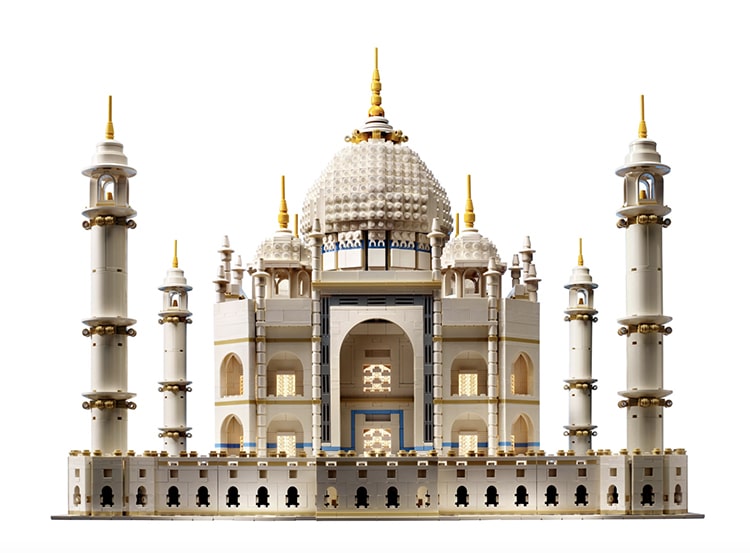 Ensemble LEGO Taj Mahal