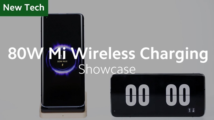 Chargement sans fil Xiaomi 80W
