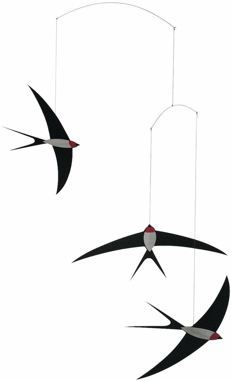 mobile oiseau