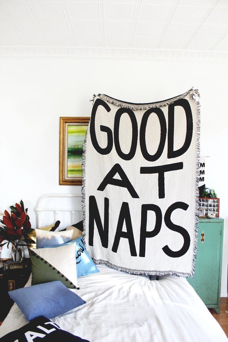 Bonne couverture de sieste