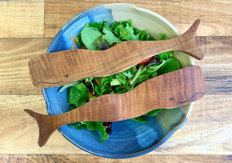 Serveurs à salade de baleine