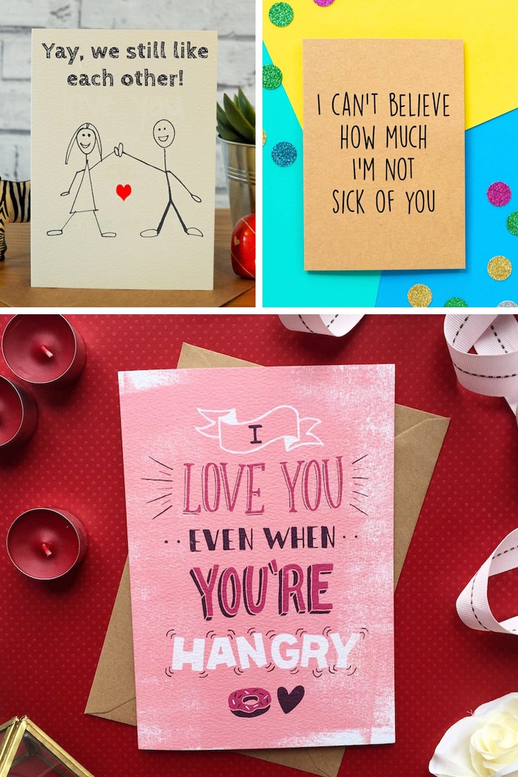 Carte de Saint Valentin drôle