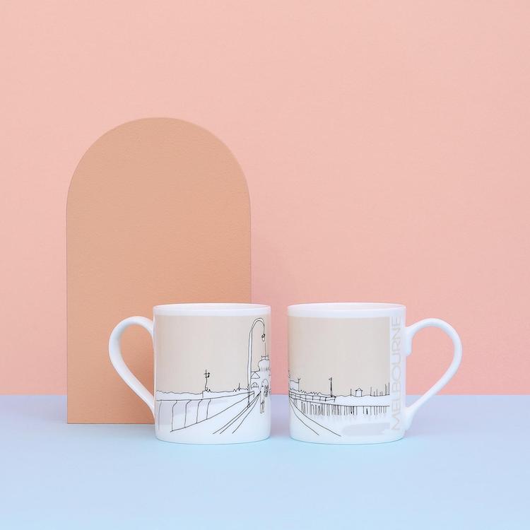 Mug City Sketches - 15 tasses inspirées de l'architecture pour les amateurs de design