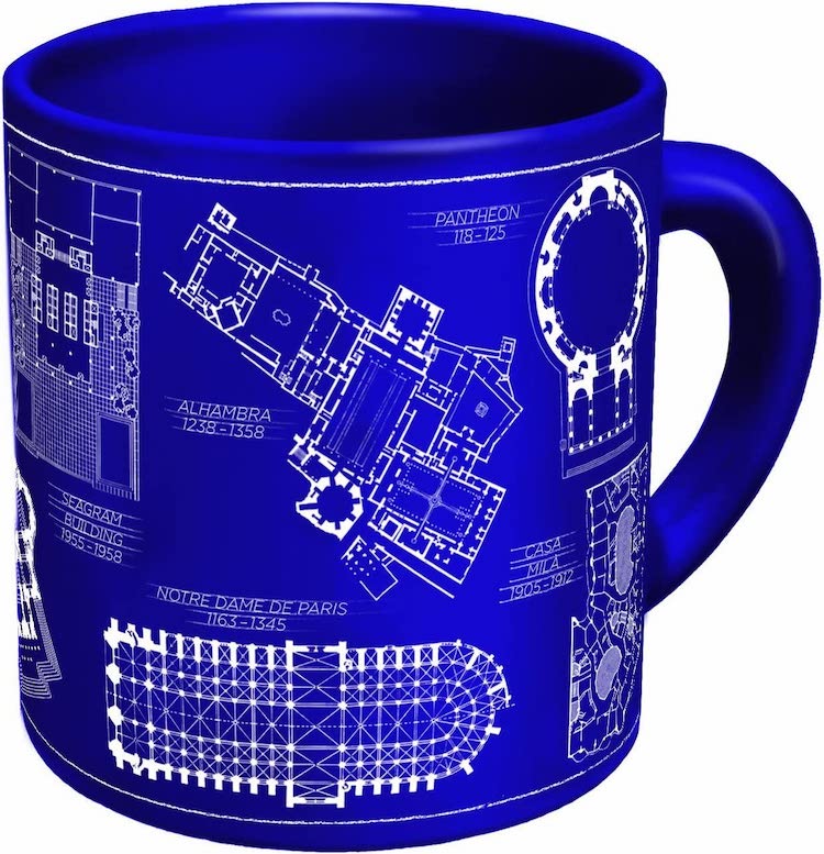 Mug Floorplan - 15 tasses inspirées de l'architecture pour les amateurs de design