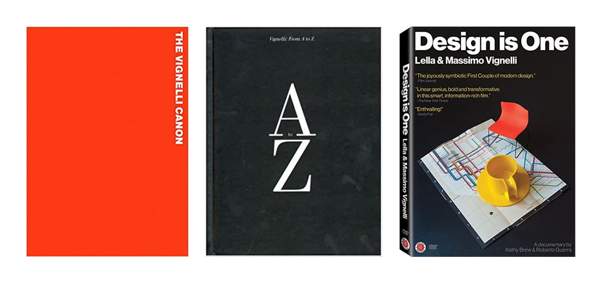 Vignelli Books - Le design n'est pas l'art: l'œuvre et l'héritage de Massimo Vignelli