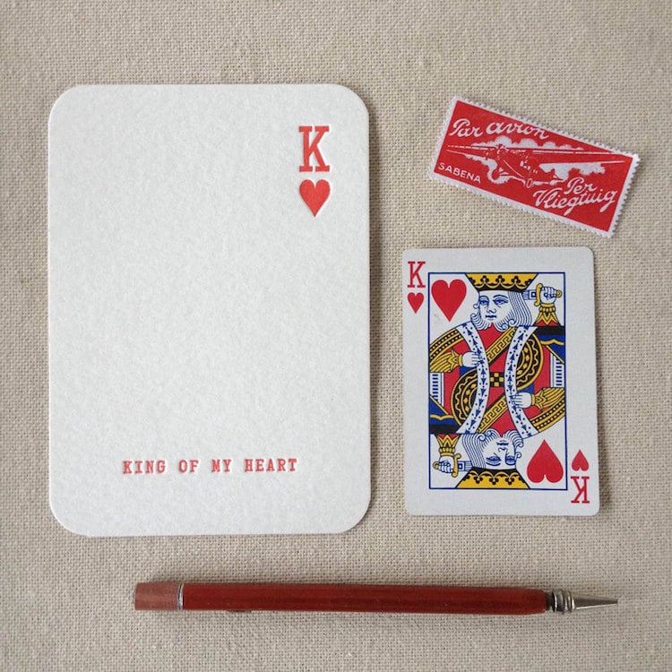 Cartes de Saint Valentin originales
