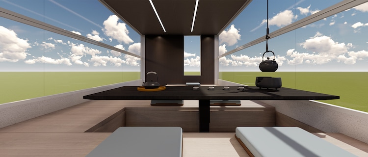 Camping-car à deux étages SAIC MAXUS