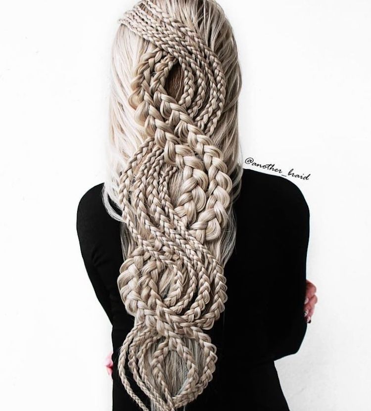 Tressage de cheveux par Trendafilka Kirova 