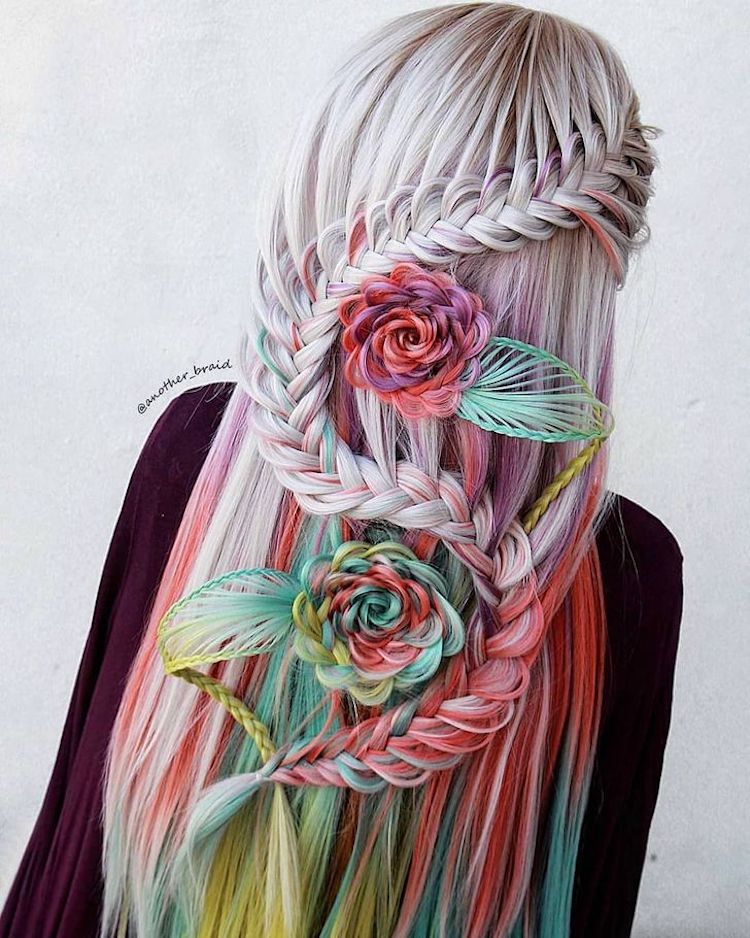 Tressage de cheveux par Trendafilka Kirova 