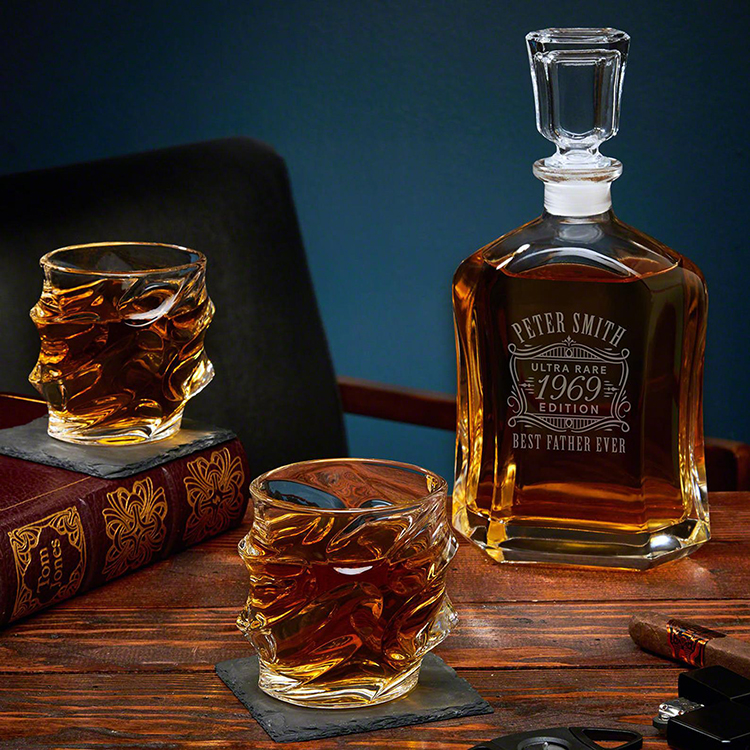 Carafe à whisky personnalisée