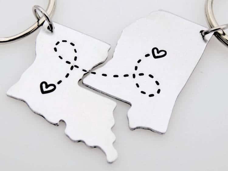 Meilleurs cadeaux de relation longue distance