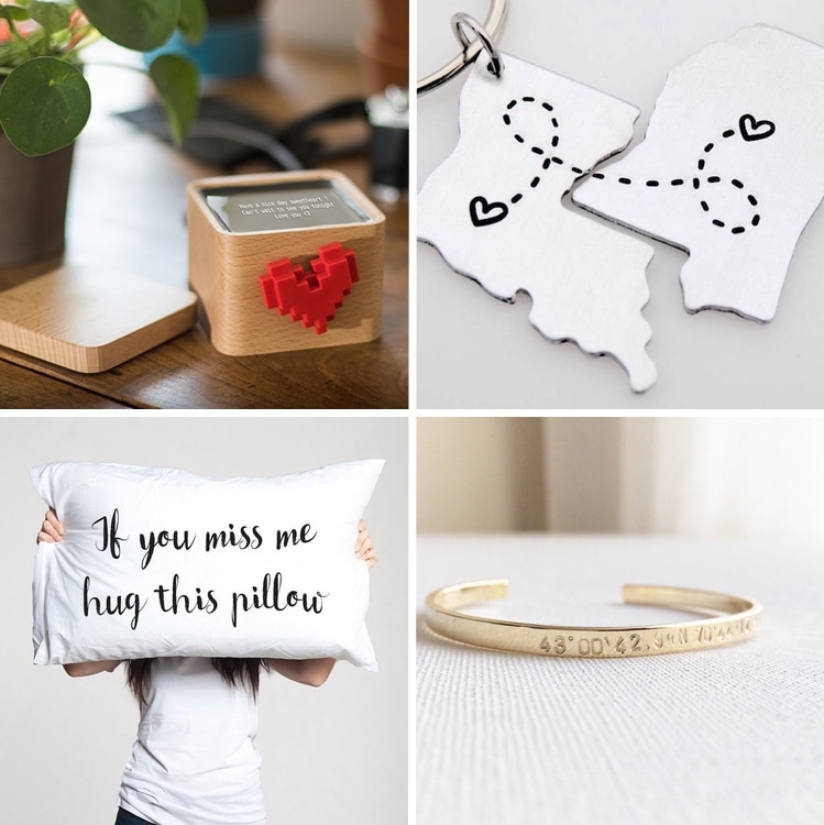 Meilleurs cadeaux de relation longue distance