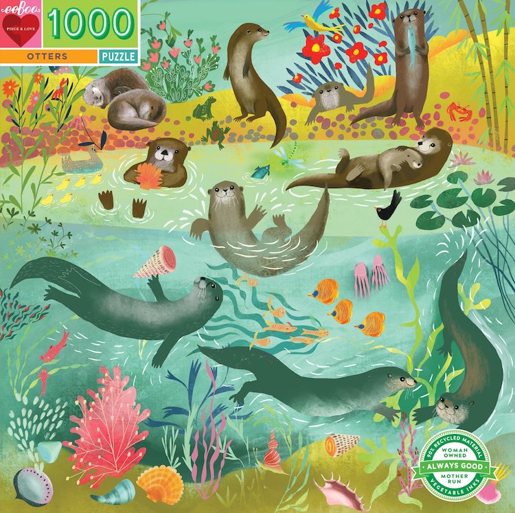 Puzzle de loutres
