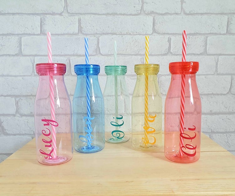 Bouteilles de milkshake personnalisées