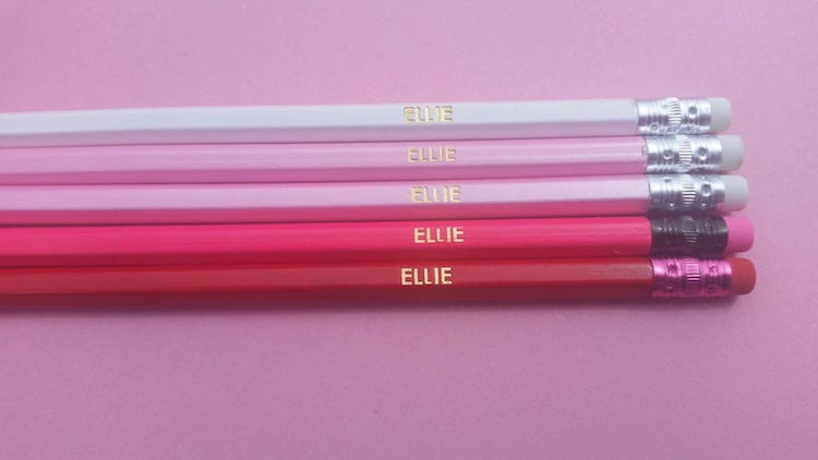 Crayons personnalisés