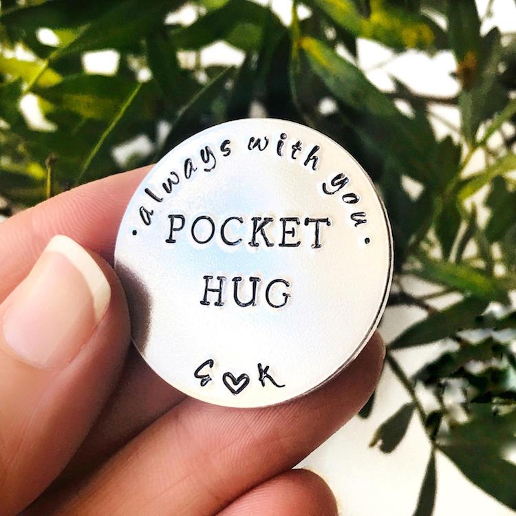 Hug de poche personnalisé