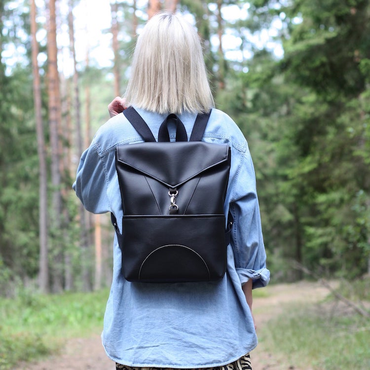 Sac à dos en similicuir