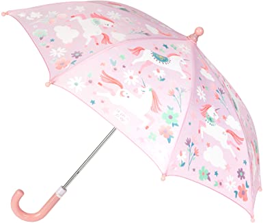 Parapluie changeant de couleur licorne