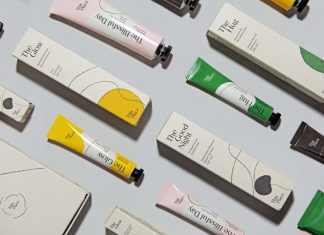 Belle identité visuelle pour la crème CBD biologique ‘This Place’