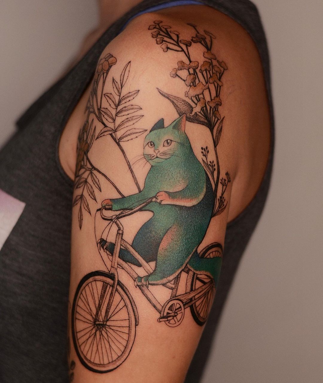 Art de tatouage inspiré de la nature par Dzo Lamka