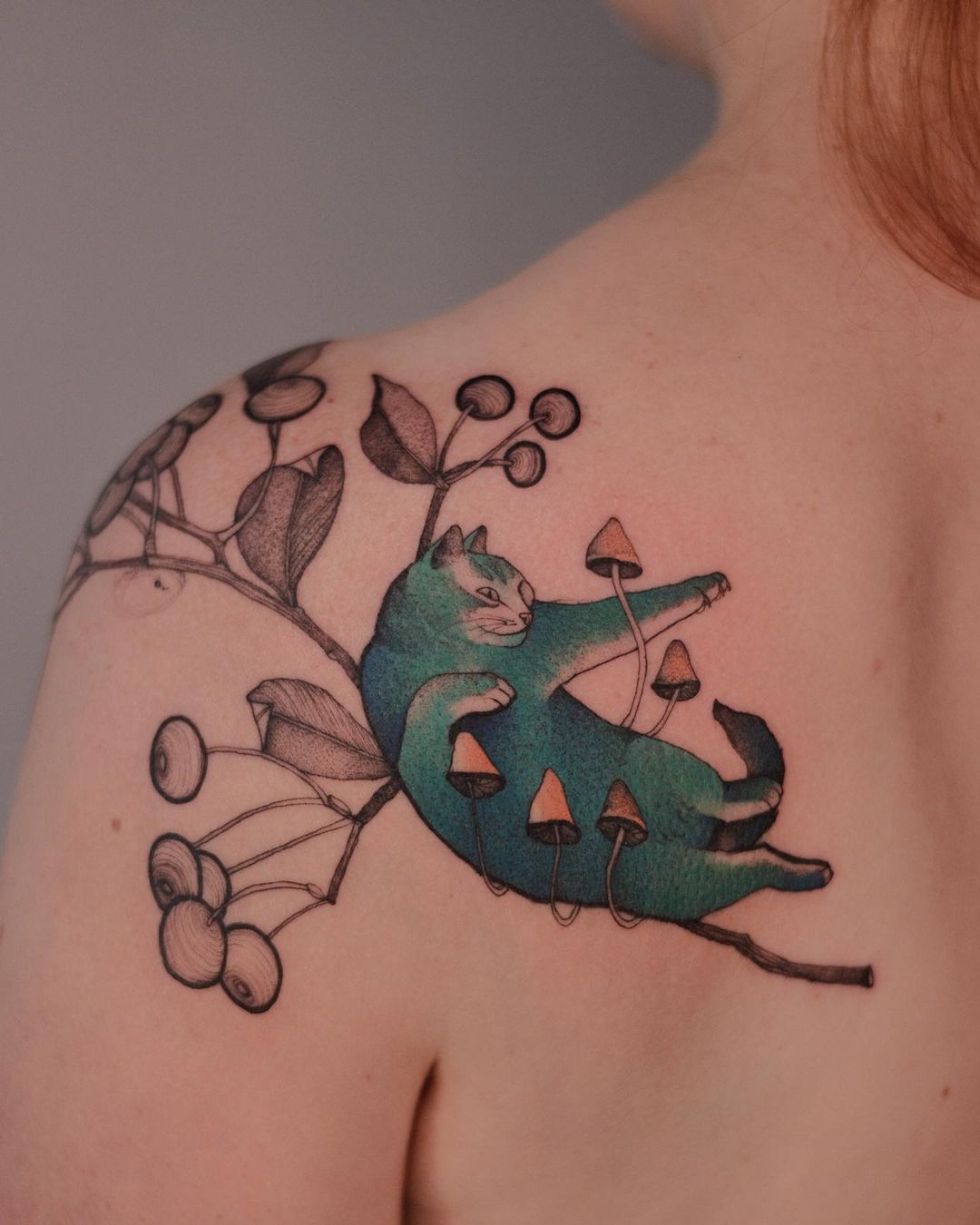 Art de tatouage inspiré de la nature par Dzo Lamka