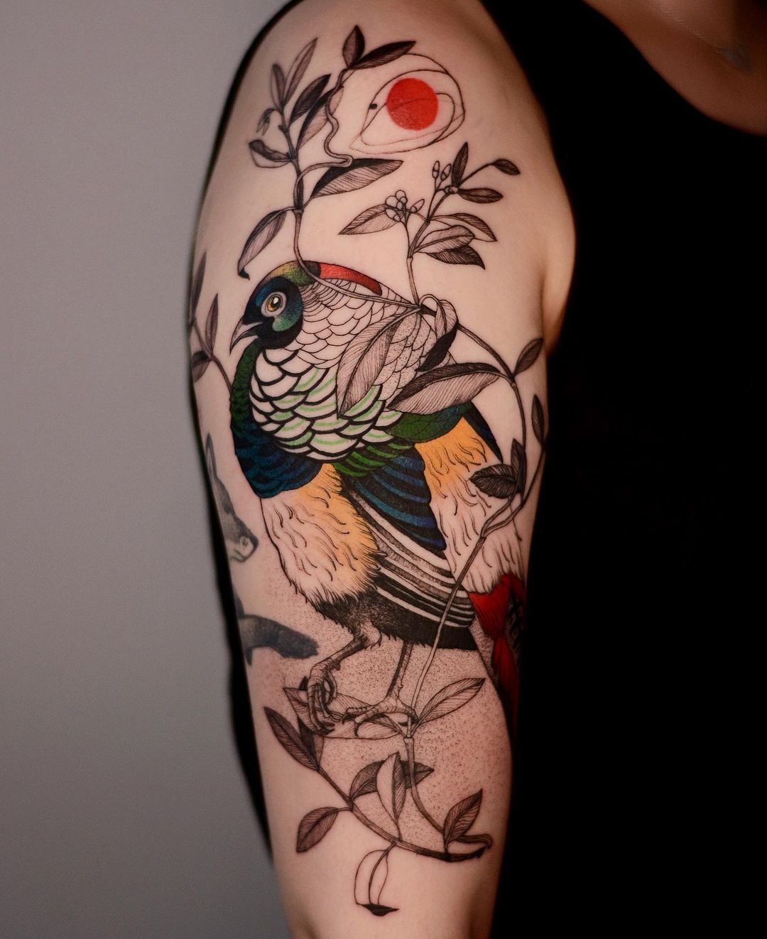 Art de tatouage inspiré de la nature par Dzo Lamka