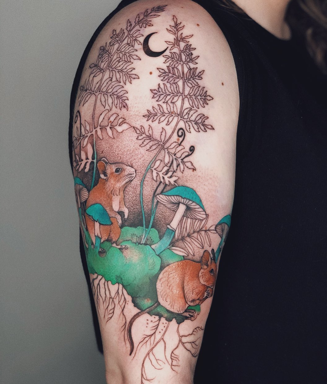 Art de tatouage inspiré de la nature par Dzo Lamka