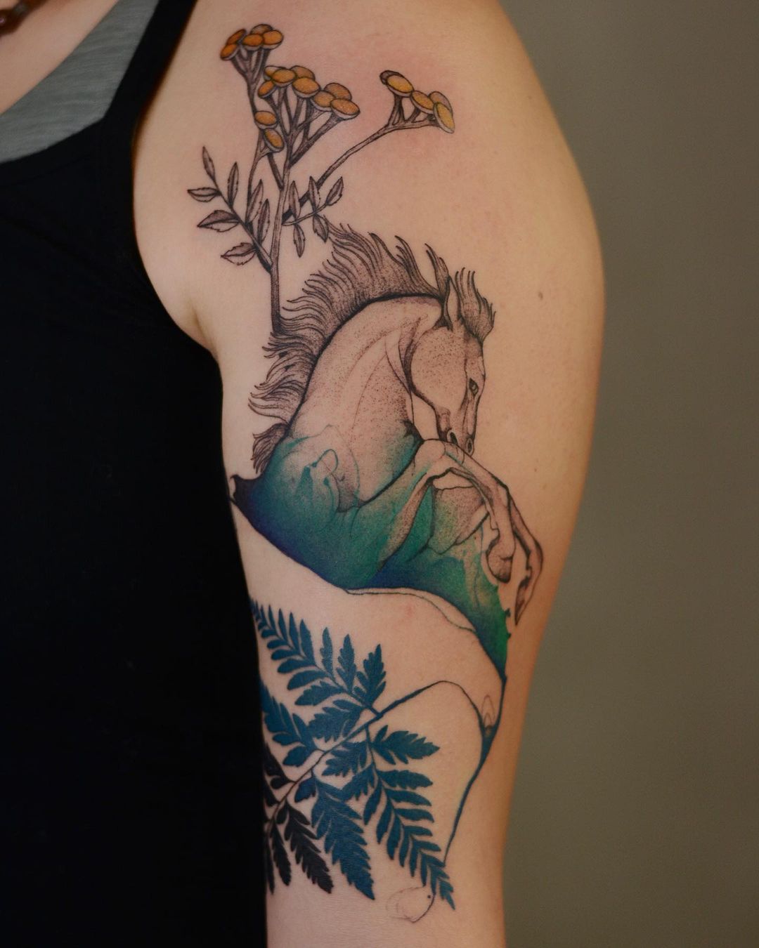 Art de tatouage inspiré de la nature par Dzo Lamka