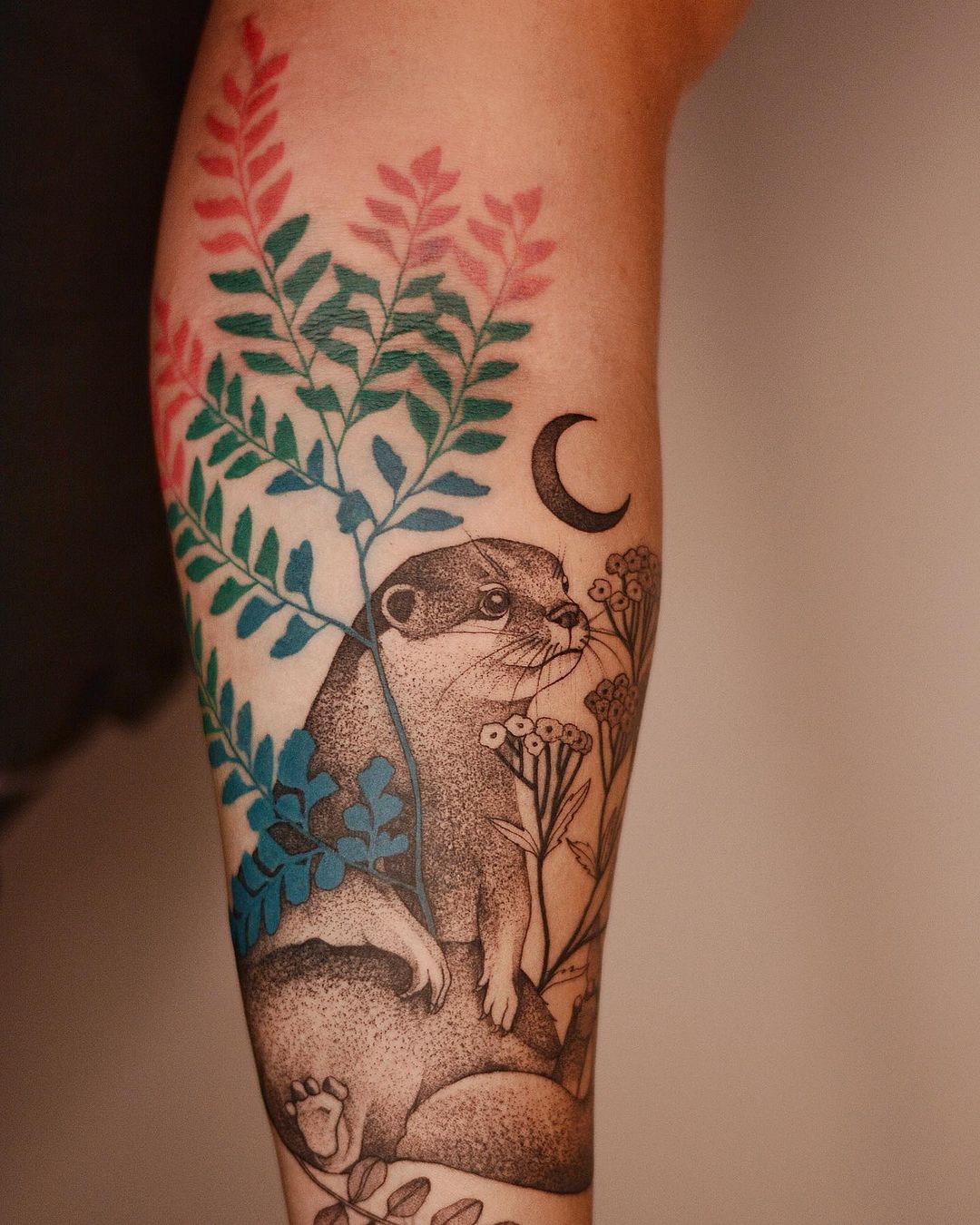 Art de tatouage inspiré de la nature par Dzo Lamka