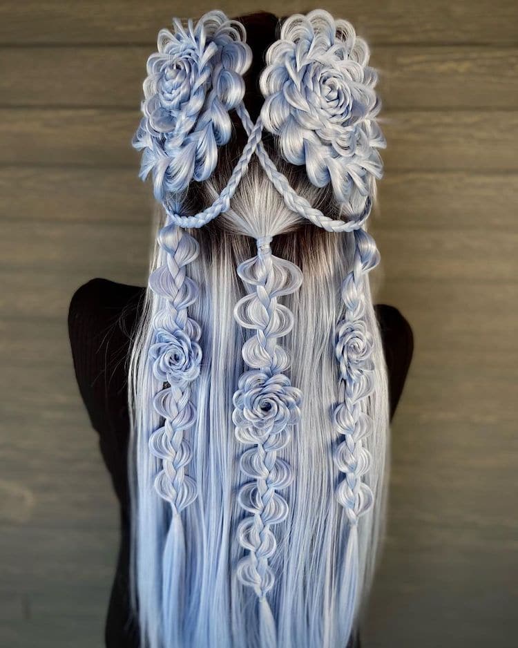 Tresses de cheveux par Alejandro Lopez