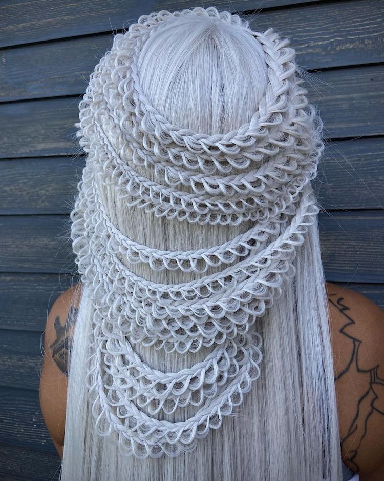 Tresses de cheveux par Alejandro Lopez