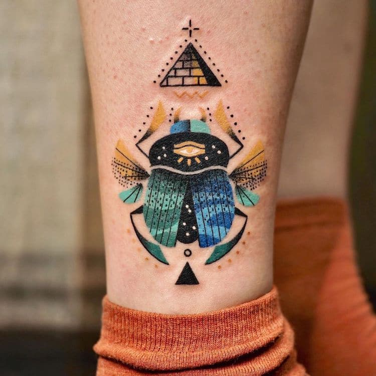 Petits tatouages ​​mignons de poule