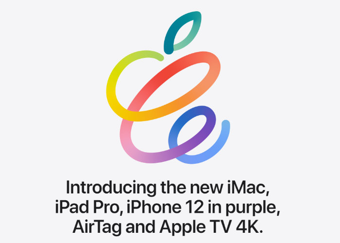Événement Apple Spring Loaded 2021