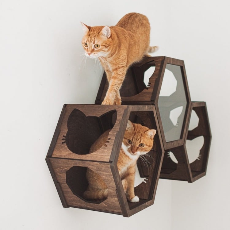Meubles muraux pour chats par Catsmode