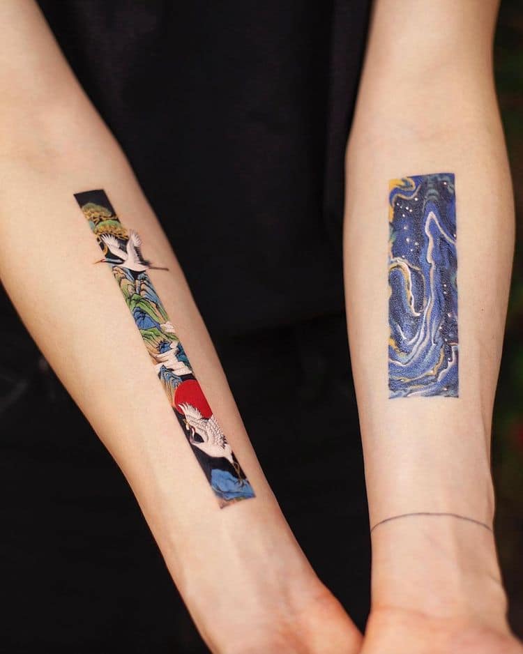 Art de tatouage d'inspiration chinoise par Franky Yang