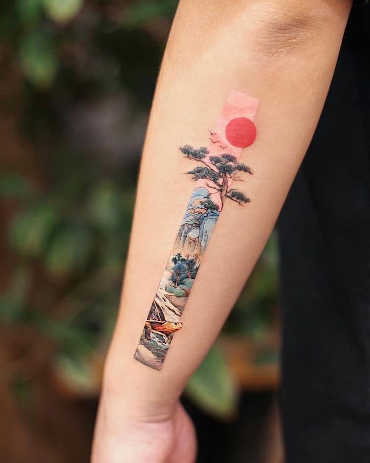 Art de tatouage d'inspiration chinoise par Franky Yang