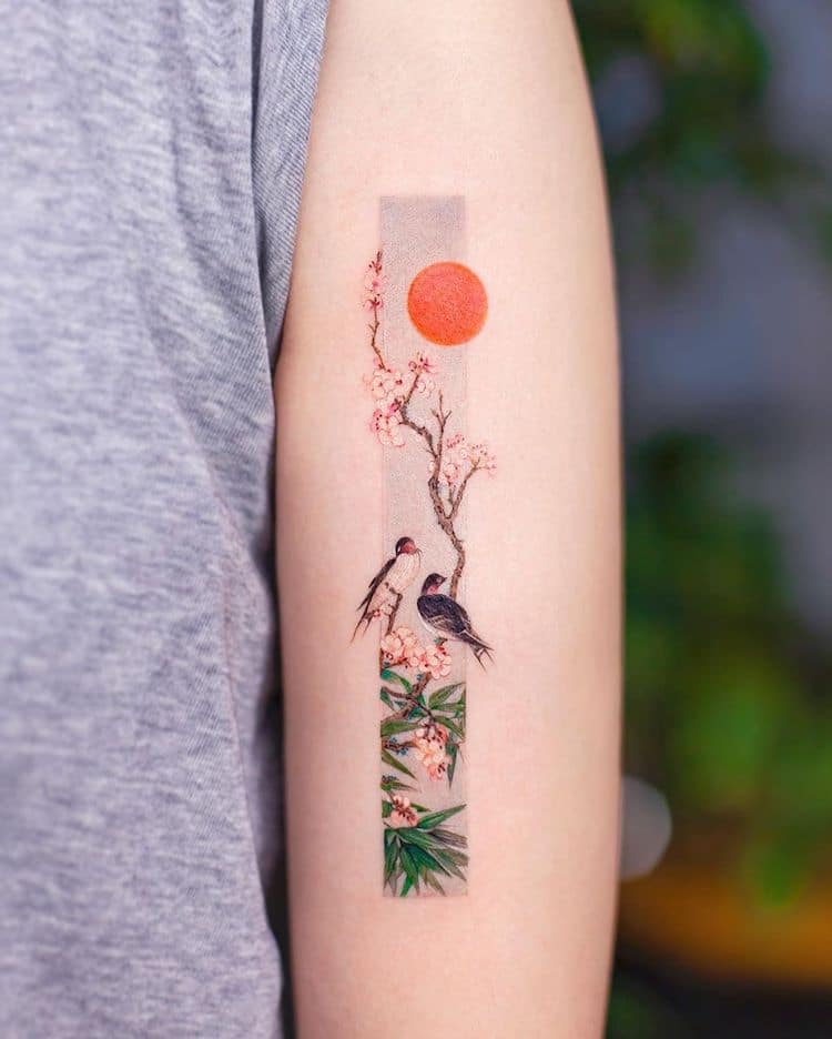 Art de tatouage d'inspiration chinoise par Franky Yang