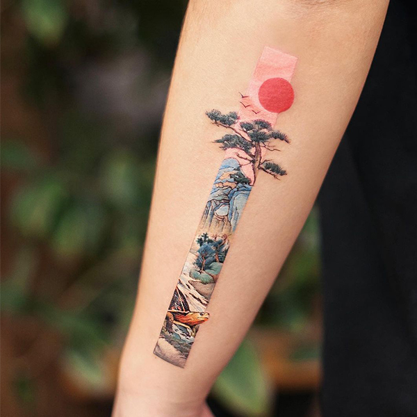 Art de tatouage d'inspiration chinoise par Franky Yang