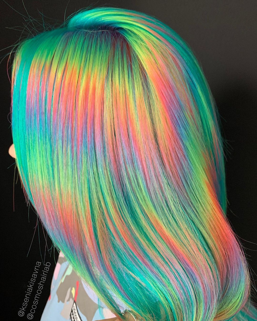 Coloration capillaire non conventionnelle