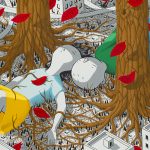 Des états de rêve vibrants piègent des personnages surdimensionnés en plein sommeil dans les peintures de Millo